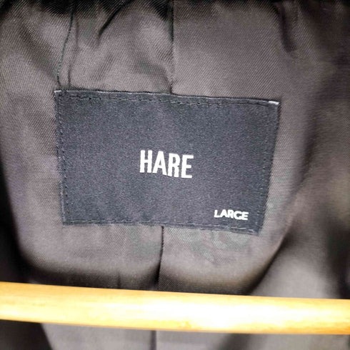 ハレ HARE BISHU 尾州 ヘリンボーン チェスターコート メンズ JPN:L